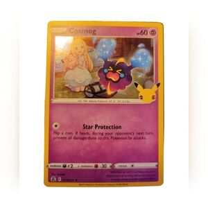 Pokemon TCG Cosmog 13/25 Card Holo Rare, Pokémon Celebrations 25th Anniversary
